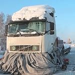 Отогрев фуры на трассе